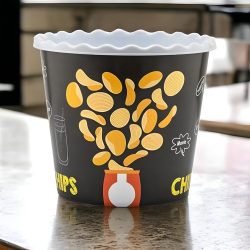 Plastic Popcorn Bowl